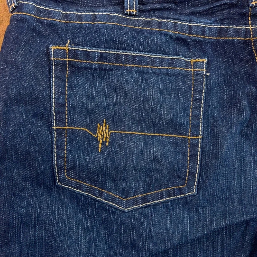 Ariat Mens 44x36 Blue M5 Slim Straight FR Flame Resistant Work Denim Jeans New